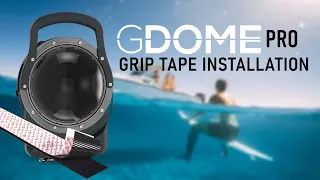 Stop your smartphone from moving in the GDome Mobile 3 or 2 in heavy surf conditions with this tip