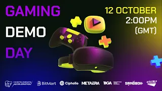 Gaming Demo Day Oct. 2023 | Cipholio, Animoca Brands & Cointelegraph