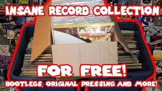 Insane FREE Vinyl Haul! - Bootlegs, Original Pressings & More! | The Vinyl Corner