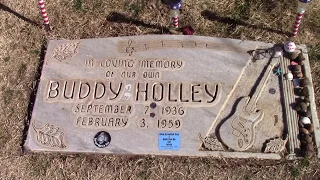 Buddy Holly's gravesite - Lubbock, TX  01-26-19
