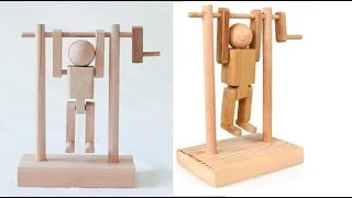 DIY Wooden Acrobat Toys