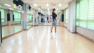 Queencard Line Dance Demo & Tutorial 퀸카, 여자아이들 , 별내동주민자치센터라인댄스