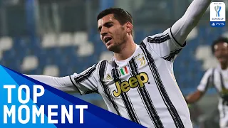 Álvaro Morata's 95th minute goal to win PS5 Supercup for Juventus | Top Moment | PS5 Supercup 2021