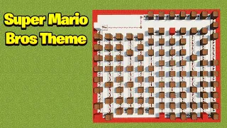 Super Mario Bros Theme Note Blocks Tutorial