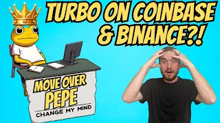 TURBO on Coinbase and Binance? Price Prediction for the BEST AI MEME Crypto!