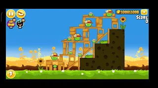 Angry bird seasons use shockwaves part 1/2