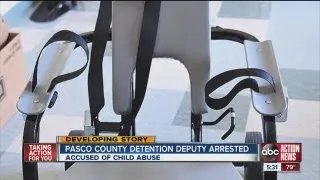 Pasco County Detention Deputy Norman Grant arrested and charged with child abuse