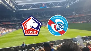 match bien chiant ... mais on ramène les 3 points ! vlog match Lille - Strasbourg ligue 1