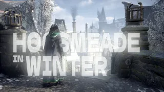 Hogsmeade in Winter | Atmosphere | Ambience | Hogwarts Legacy | Harry Potter Nostalgia | Gameplay