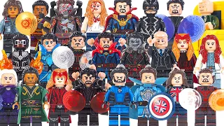 All Doctor Strange in the Multiverse of Madness Unofficial Lego Minifigures