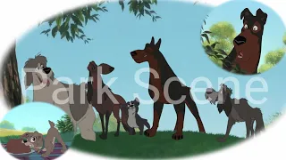 Park Scene - Lady And The Tramp 2(Full Hd)1080p
