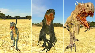 Evolution of Raptor vs Dinosaurs in Jurassic World