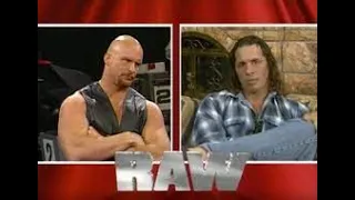 WWF RAW REVIEW: SCSA & BRET Split Screen Segment on WK #54 of  MondayNightWars! 10.28.96 Ep.#182