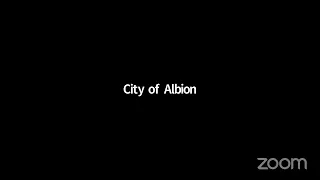 Albion, MI City Council Special  Session 11-7-2022