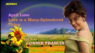 Connie Francis - April Love (1961) and Love is a Many-Splendored Thing (1961)