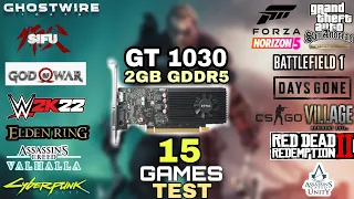 GT 1030 In Mid 2022 | 15 Games Test | GeForce GT 1030 In 2022 !