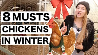 CHICKENS in WINTER | How Cold is Too Cold for Chickens