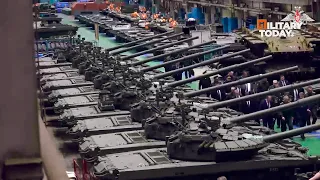 Terrifying!! Russian New Tank Factory's Shocked The World
