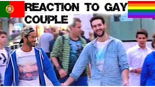 Reaction to Gay Couple in Portugal Social Experiment | Lorenzo and Pedro