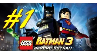 LEGO Batman 3 Beyond Gotham Gameplay Walkthrough Part 1 PS3 HD