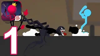 Stick Fight: The Game Mobile - Gameplay Walkthrough Part 1 - Tutorial (iOS, Android)