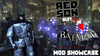 Red Son suit in Batman Arkham City ! Skin MOD Showcase (From Arkham Origins)