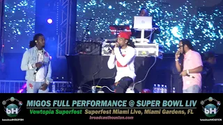 MIGOS CONCERT @ SUPER BOWL LIV in Miami (Quavo, Offset & Takeoff claim BEST GROUP In The WORLD!)