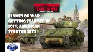 Flames of War Getting Started in 2024: American Starter Sets