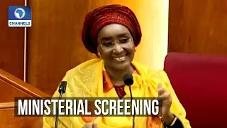 Senate Screens Sadiya Farouq