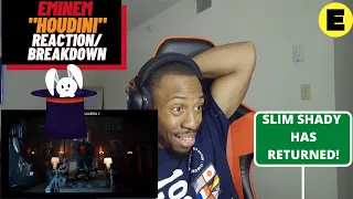 {SLIM SHADY IS BACK!} EMINEM "HOUDINI" FIRST REACTION