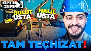 BELEDİYEDEN ASFALT İŞİ ALDIK! PARAYI BULUCAZ! Construction Simülatör #2