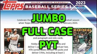 02/15/23 - Facebook - 7:30 PM CDT - 2023 Topps Series 1 Baseball Jumbo Full Case Break