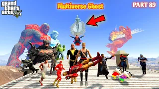 Multiverse Ghost Can Ice Man Save Sun God Ironman Dr Strange in GTA5 #89