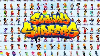 Tour of All my Characters, Outfits, Boards, Awards & Upgrades! 2022 - Subway Surfers