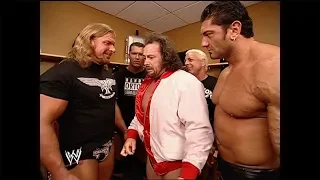 Evolution after Eugene Costs Triple H the World Heavyweight Championship: Raw, July 12, 2004