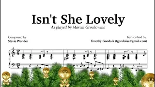 Isn't She Lovely| Marcin Grochowina (Transcription)