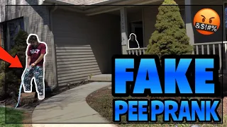 DING DONG DITCH AND PEE PRANK! *COPS CALLED* (EPIC CAR CHASE)