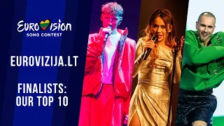 🇱🇹 Eurovizija.LT 2024 (Lithuania) | FINALISTS | OUR TOP 10 | Eurovision 2024