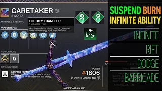 This Sword Is Perfect For All Strand Builds! Caretaker God Roll Destiny 2 Lightfall