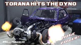 Dyno Day with Performance Towing's Twin Turbo, LS powered - LC Torana! | FLAMESHOW |