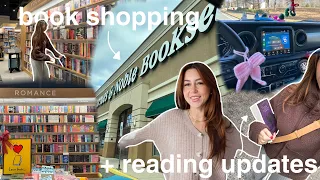 book shop with me (+ clothing haul & reading updates)