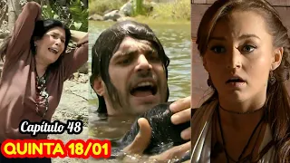 ABISMO DE PAIXÃO capítulo de hoje QUINTA-feira (18/01/2024) novelas do SBT