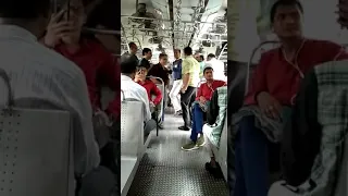 garba in local train