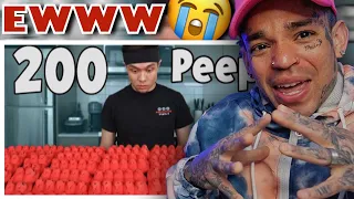 Matt Stonie - Attempting to eat 200 HOT TAMALE Peeps... (Happy Easter) [reaction]