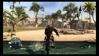 Прохождение Assassin's Creed 4 Black Flag #4 Борьба с крокодилами и секреты острова Нассау