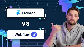 Framer Vs. Webflow in 2 minutes - UPDATED 2024!