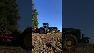 John Deere 8310 & Akpil Bison