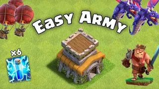 Easiest Th8 Attack Strategy For War | Th8 Zap Dragon Attack Guide