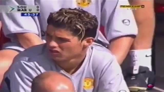 Cristiano Ronaldo vs Southampton - English Commentary - (31-08-2003) Away - TC7