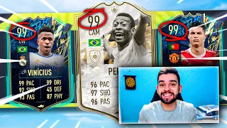 RECORDE MUNDIAL!! O MAIOR OVERALL no FUT DRAFT!! FIFA 22